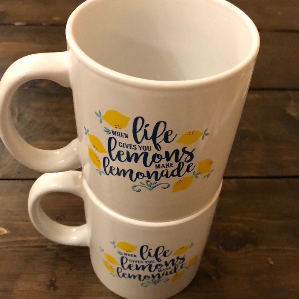 Coffee Tea Mugs - Bundle of 2